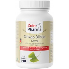 Ginkgo Biloba 100 mg. Maisto papildas (120kaps)
